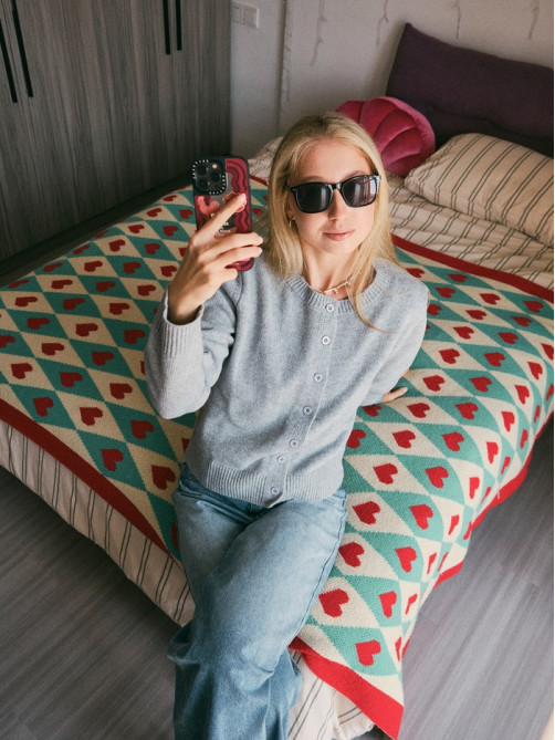 Очки солнцезащитные «OneSun. Wayfarer», uv 400, линза 4.5×6 см, чёрный