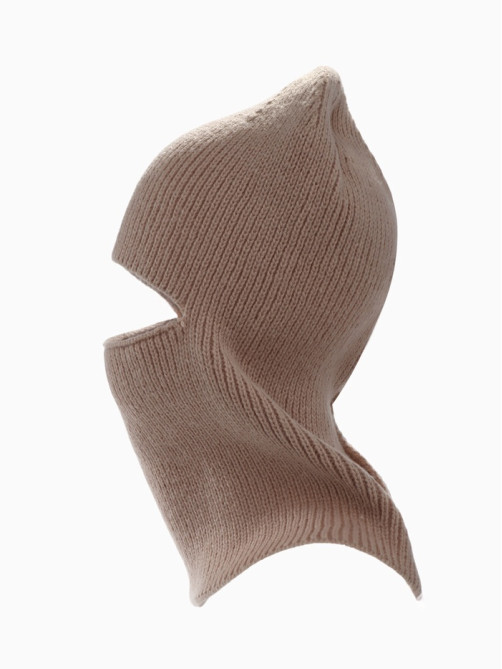 Балаклава женская MINAKU, размер one size 52-58, цвет кофейный