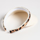 Козырёк женский MINAKU Leopard, молочный, размер 56-58