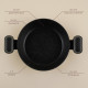 Кастрюля SL Home, 4 л, d=24 см, h=10.5 см, с крышкой, антипригарное покрытие, индукция, алюминий, чёрная
