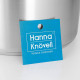 Кастрюля Hanna Knövell, 9 л, d=26 см, h=17 см, толщина стенки 0.6 мм, с крышкой, капсульное дно, индукция, нержавеющая сталь, хромированная