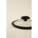 Крышка SL Home, d=22 см, с силиконовым ободком, стекло