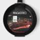 Сковорода Magistro Flame, d=28 см, h=5 см, ручка софт тач, антипригарное покрытие, индукция, кованый алюминий, чёрная