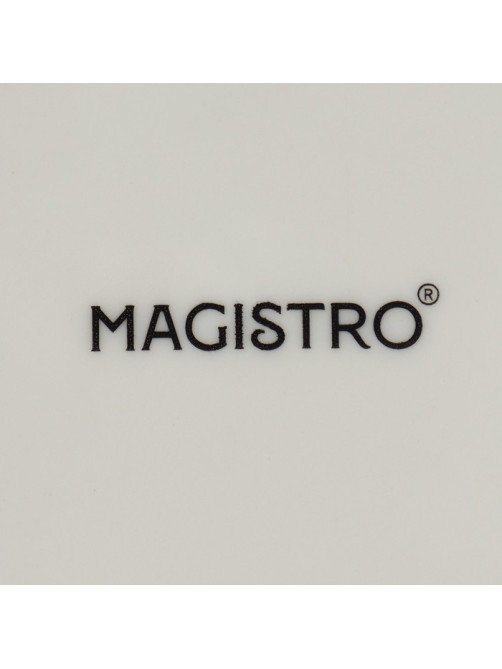 Кокотница Magistro «Церера», 500 мл, d=15 см, фарфор, белая