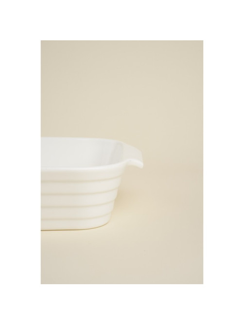 Форма для запекания SL Home «Санторини», 2.5 л, 36×20.5×6.5 см, жаропрочная керамика, белая