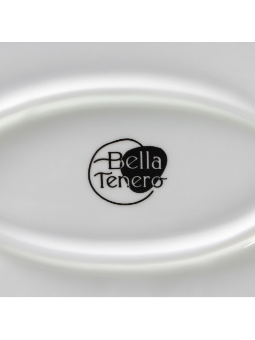 Форма для запекания BellaTenero, 1.2 л, 28.4×16.3×6.2 см, с бамбуковой крышкой, керамика, белая