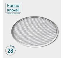 Форма для выпечки пиццы Hanna Knövell, d=28 см, алюминий, серебристая