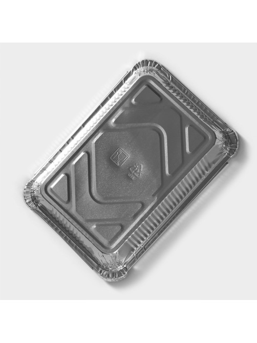 Формы для выпечки и запекания Доляна, набор 3 шт., 780 мл, 21×14.7×5 см, фольга, серебристые