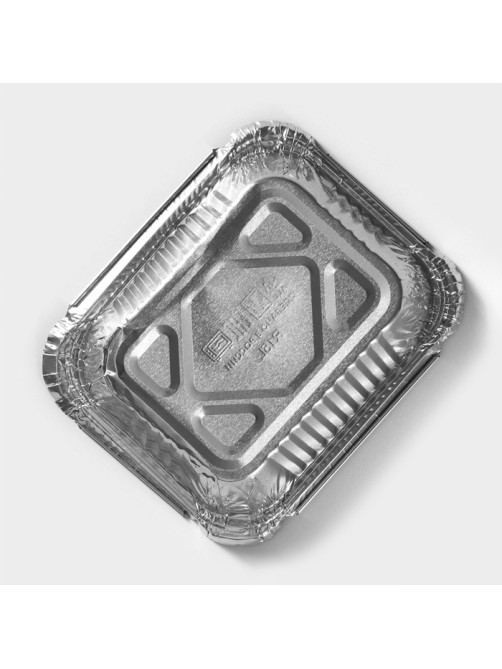 Форма из фольги для выпечки и запекания Доляна, 255 мл, 12×9.5×4 см, 100 шт./уп