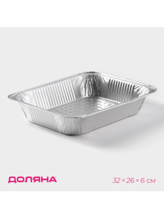 Форма для запекания Доляна, 32×26×6 см