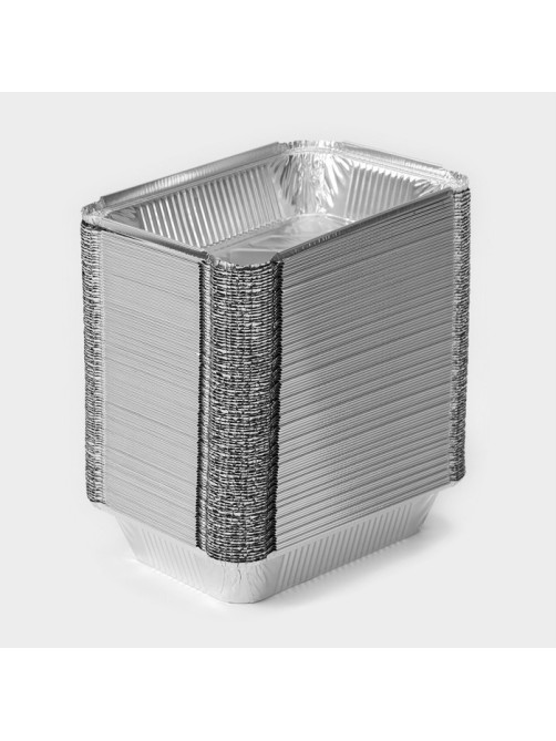 Форма из фольги для выпечки и запекания Доляна, 960 мл, 21.8×15.5×4 см