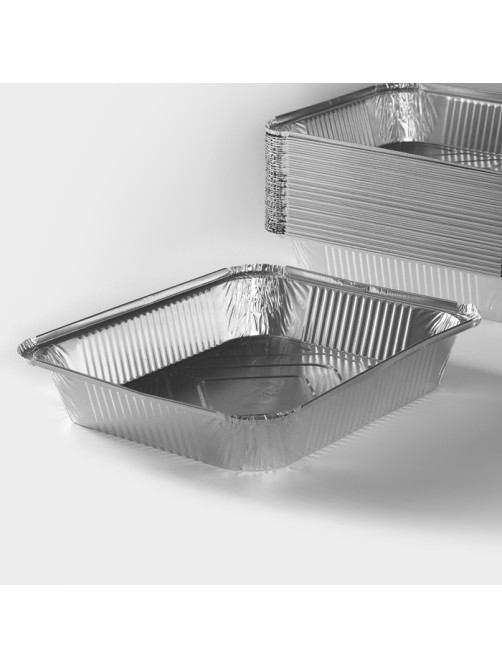 Форма из фольги для выпечки и запекания Доляна, 3.1 л, 32×25.5×6.3 см