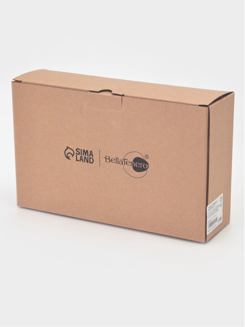 Форма для запекания BellaTenero, 1.6 л, 31×19×7.5 см, с бамбуковой крышкой, керамика, белая