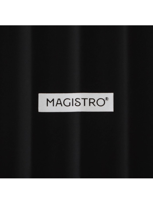 Блюдо из для подачи Magistro «Сковорода-гриль», 23×16×3 см, жаропрочная керамика, чёрное