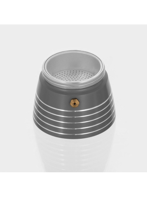 Кофеварка гейзерная Magistro Moka, на 3 чашки, 150 мл, алюминий, серая