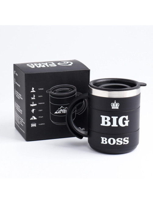 Термокружка Big Boss, 450 мл, 12.5×10.5 см