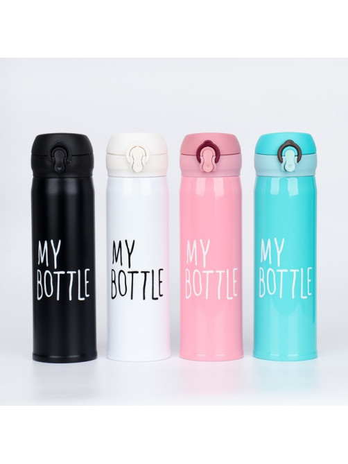 Термос My bottle, 500 мл, 7×22 см, МИКС
