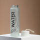 Бутылка для воды WATER, стекло, 350 мл, МИКС