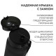 Бутылка спортивная для воды ONLYTOP, 1000 мл, чёрная