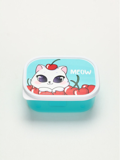 Ланч - бокс прямоугольный Meow, 500 мл
