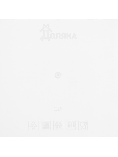 Контейнер пищевой Доляна, 1.2 л, синий