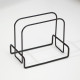 Салфетница Доляна «Демо», 13×8.5×11 см, тёмно-коричневый