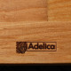 Поднос для подачи с ручками Adelica, 40×25×1.8 см, дерево массив берёзы, пропитано маслом