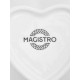 Соусник Magistro «Сердце», 260 мл, d=11.5, фарфор, белый