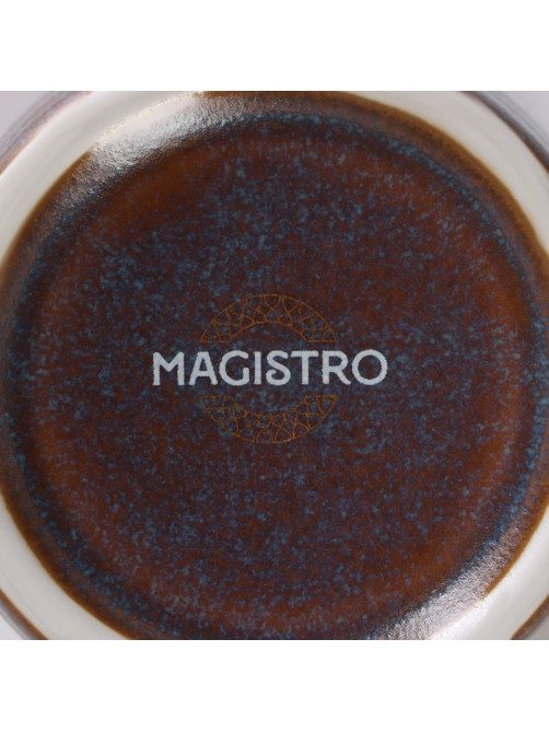 Соусник Magistro Garland, 70 мл, d=6.5 см, фарфор, синий