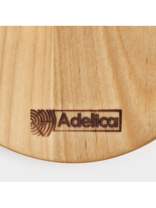 Доска для подачи Adelica «Бургерная», с ручкой, 20×13×1.8 см, дерево берёза