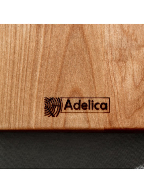 Доска для подачи и сервировки Adelica «Волна», 31×15×1.8 см, дерево берёза
