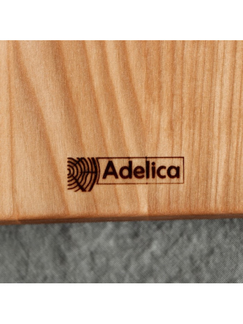 Доска для подачи и сервировки Adelica, 25×22×1.8 см, дерево берёза