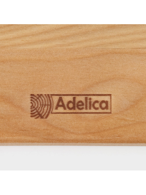 Доска для подачи с ручкой Adelica, на ножках, 38×10×6 см, дерево берёза