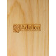 Доска - менажница деревянная для подачи шотов Adelica, на 5 рюмок, 30×13×1.8 см, берёза