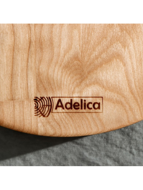 Доска для подачи и сервировки Adelica «Олимп», d=20×1.8 см, дерево берёза