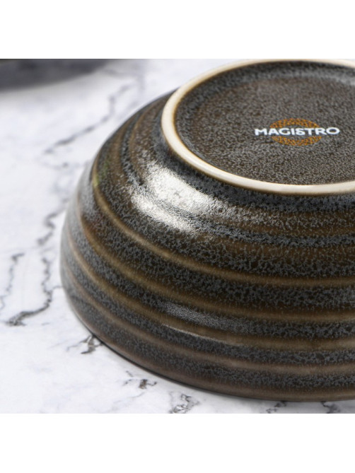 Салатник Magistro Urban, 260 мл, d=12 см, фарфор, серый