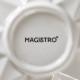 Салатник Magistro «Изобилие», 260 мл, d=15 см, фарфор, белый
