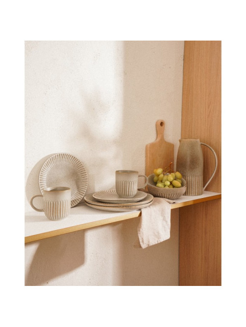 Миски SL Home «Монти», 700 мл, d=16.5 см, фарфор, бежевые