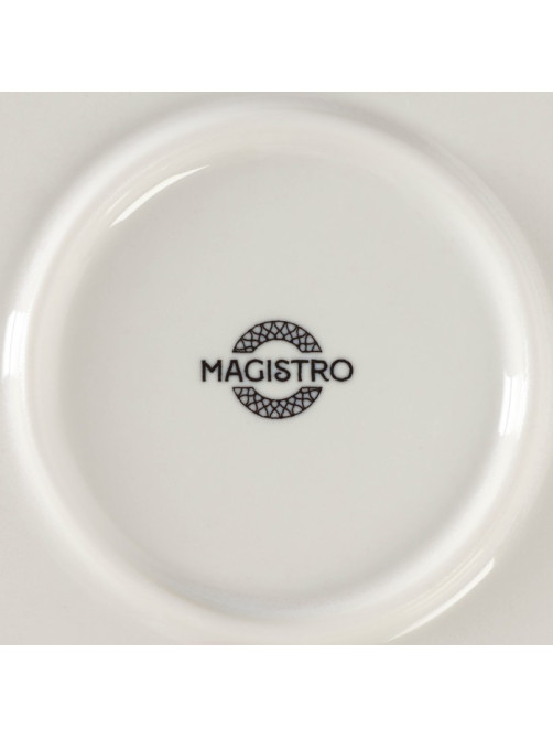 Салатник Magistro Ocean, 900 мл, фарфор, синий, белый