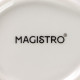 Салатники Magistro «Церера», набор 2 шт., 15.3×13×5.5 см, фарфор, белые