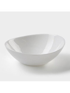 Салатник Avvir «Гайана», 350 мл, 15×14.5×5 см, стеклокерамика, белый