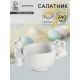 Салатник Доляна «Зайка в золотом», 240 мл, 15.5×10×10 см