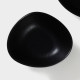 Салатники Magistro Carbon, набор 2 шт.,15.5×13.5 см, фарфор, чёрный