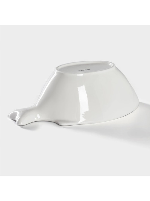 Салатник Magistro «Рыбка», 1 л, 26.5×15×8.5 см, фарфор, белый