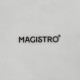 Салатник Magistro «Лист Бланш», 1.5 л, d=30 см, фарфор, белый