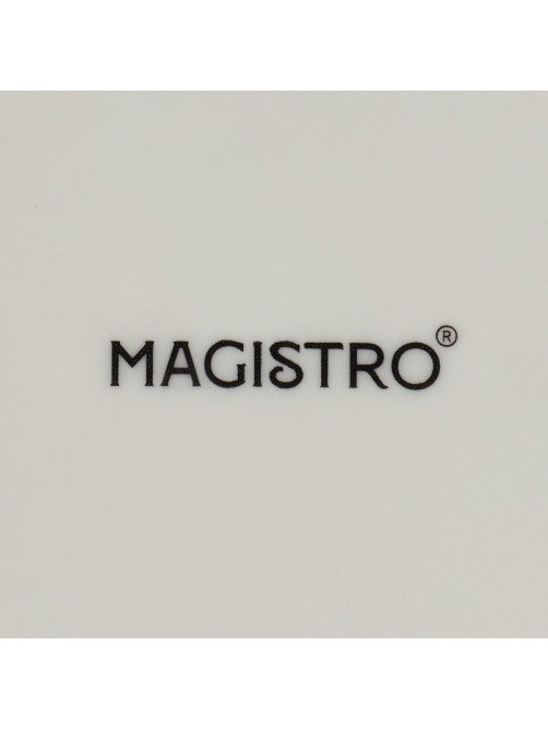 Салатник Magistro «Церера», 400 мл, d=16.2 см, фарфор, оранжевый