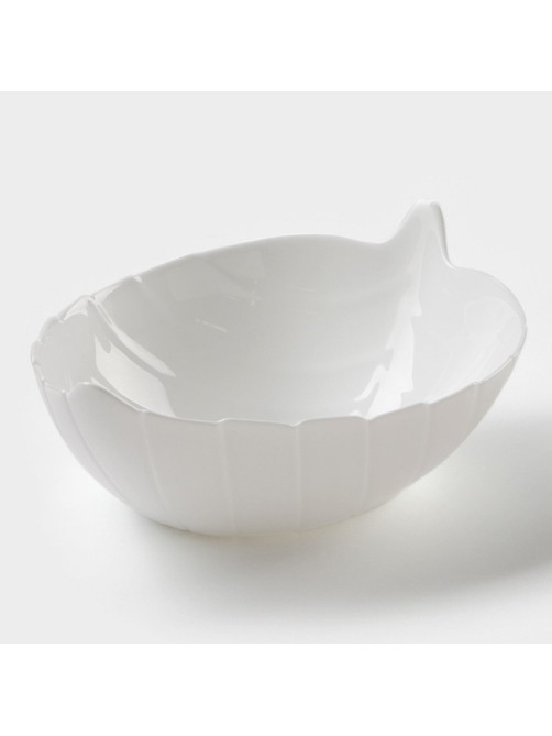 Салатник Avvir «Лист», 700 мл, 22×17×8 см, стеклокерамика