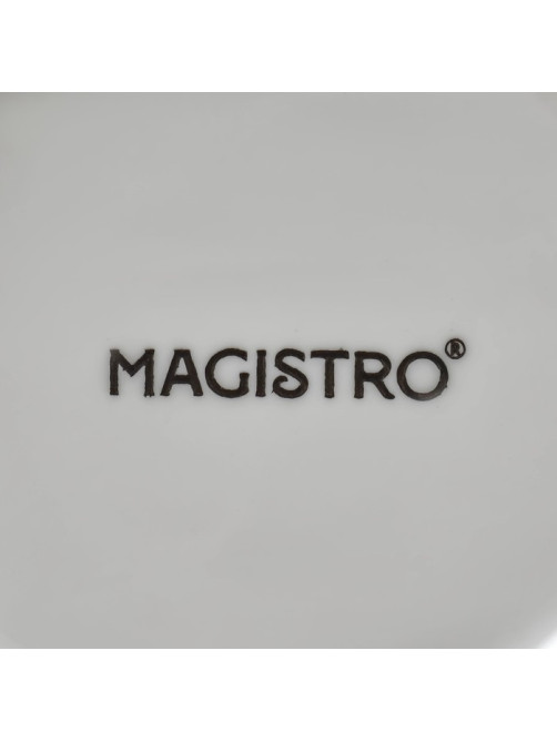 Салатник Magistro «Цветочек Бланш», 200 мл, d=13.5 см, фарфор, белый