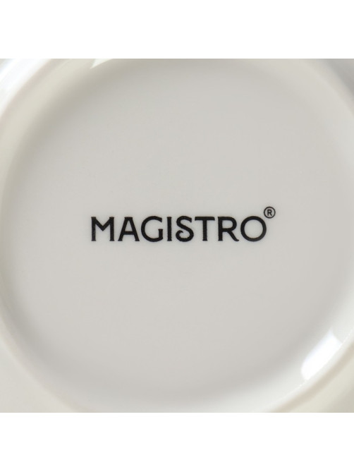 Салатник Magistro «Церера», 400 мл, d=16.5 см, фарфор, белый