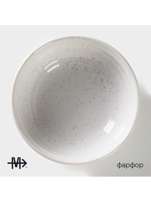 Салатник Magistro Urban, 600 мл, d=16 см, фарфор, белый